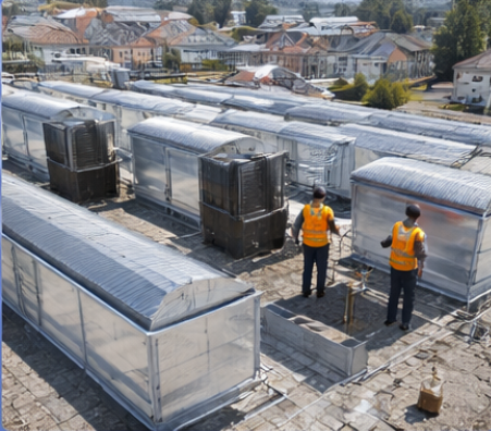 Zustandsdokumentation technische Dachanlagen
